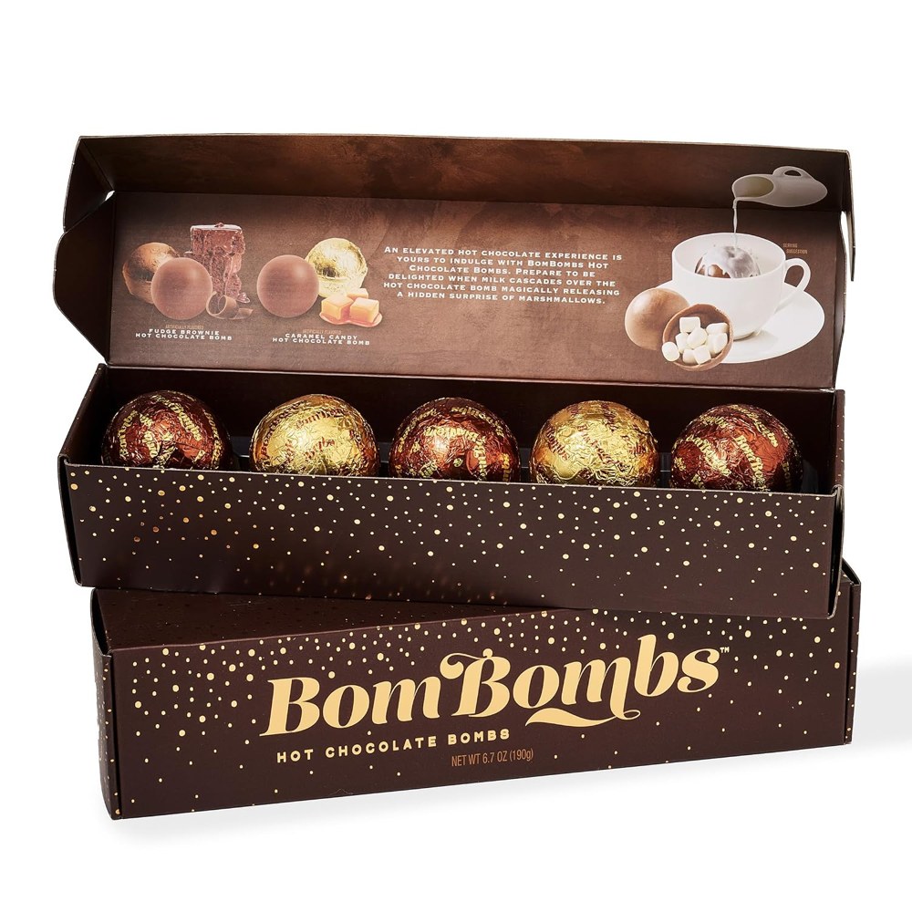 Holiday hot-chocolate bomb set