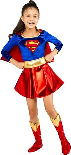 Rubies DC Comics Superheroes: Supergirl Costume Dress for Kids