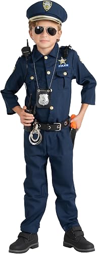 Dress Up America Deluxe Police Dress Up Costume Set - Includes Shirt