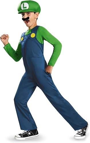 Disguise Nintendo Luigi Costume for Kids