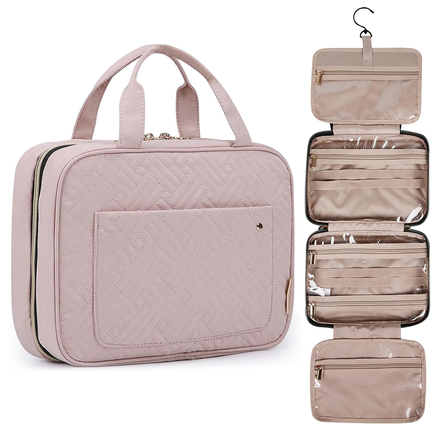 BAGSMART hanging toiletry bag