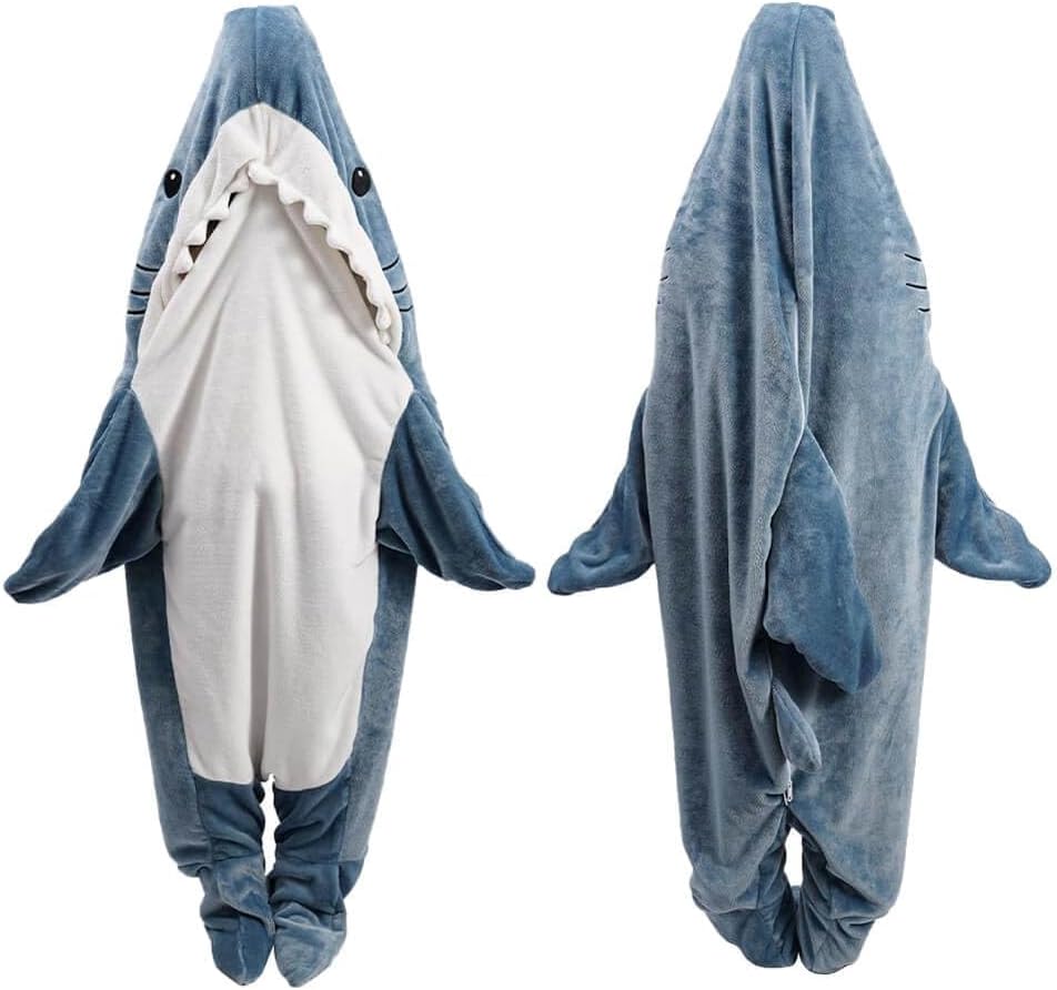 Shark blanket hoodie onesie